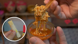 [Food][DIY]Making instant noodles from fine dried noodles