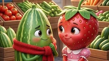 #potol#stroberry#cartun