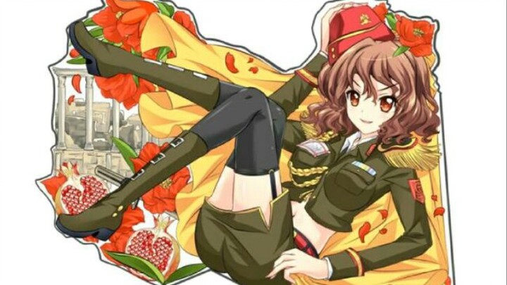 各国版图娘化(ฅ>ω<*ฅ)