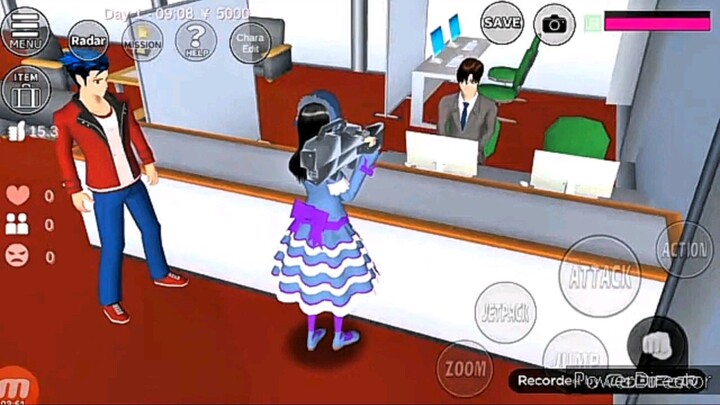mewawancarai pak manajer || sakuraschool simulator