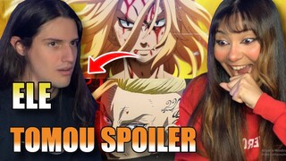 (BAJI REACT) ELE TOMOU SPOILER! REAGINDO A DRAKEN E MIKEY DO 7 MINUTOZ