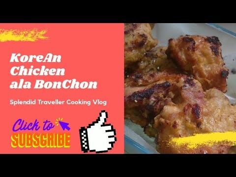 Korean Fried Chicken ala Bonchon