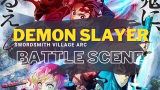 Demon Slayer Swordsmith Village Arc - Battle scene [AMV] | #BilibiliAniSummerFair