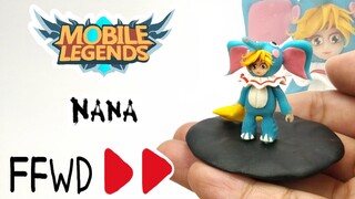 Nana (Slumber Party) - Mobile Legends: Bang Bang  - Polymer Clay FFWD ⭐⭐⭐