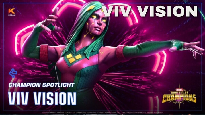 THE POWER OF VIV VISION [Contest Of Champions]