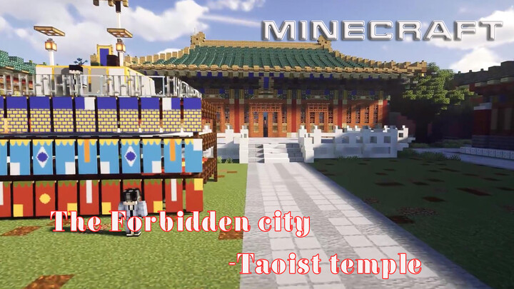 [Minecraft] Reproducing Dagaoxuan Temple