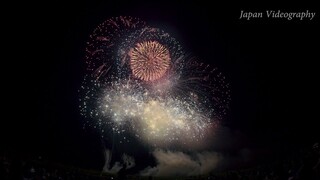 [4K]2017年 神明の花火大会 特大スターマイン 超特大スターマイン Shinmei Fireworks Festival | Yamanashi Japan