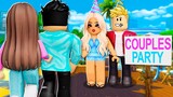 We Found A COUPLES ONLY Party.. They Made Us BREAKUP! (Roblox)