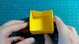 [Hướng dẫn làm đồ handmade] Hộp đựng đồ gấp giấy Origami, có thể dùng làm hộp giấy đựng thùng rác