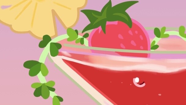 Bạn đã bao giờ nhìn thấy một ly cocktail dễ thương như vậy chưa?