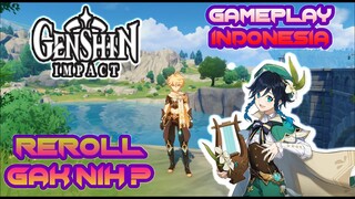 1st IMPRESSIONS ! GRAFIKNYA GA ADA OTAK. CARA REROLL? TIER LIST? - GENSHIN IMPACT GAMEPLAY INDONESIA