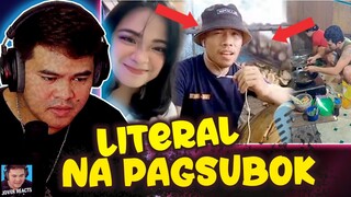 LITERAL NA PAGSUBOK | FUNNY VIDEOS COMPILATION | Jover Reacts (reaction)