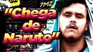 7 MINUTOZ CANCELADO NO TWITTER... ''SÓ FAZ RAP DE NARUTO''