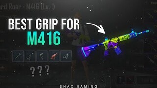 Best Grip For M416 - PUBG MOBILE