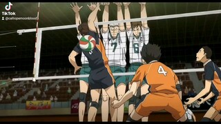 Nishinoya amazing received by his foot