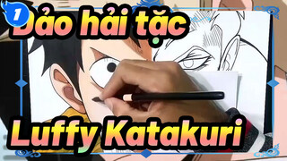 [Đảo hải tặc ] Vẽ Luffy và Charlotte Katakuri_1