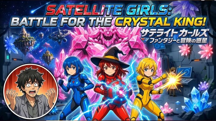 Short AI EXTRA SAVIOR Anime - Satelit Girls di Planet Crystal King