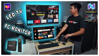 Paano Gawing Smart TV Ang Ordinaryong TV Sa Bahay Gamit Ang Mxq Pro 4k Available Sa Lazada