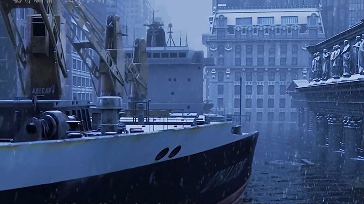 After the tsunami: a frigid, hostile environment—humans battle nature to the death