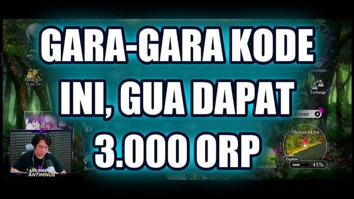 🤯 GARA-GARA KODE INI, GUA DAPAT 3.000 ORP DALAM 1 DETIK!