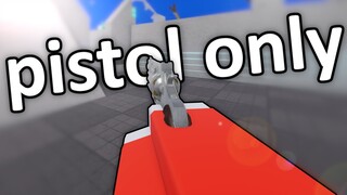 this ROBLOX FPS uses PISTOLS ONLY...