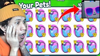 Getting The Huge Party Cat, I Opened A Lot of Anniversary Gifts In Pet Simulator X | Roblox