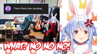 Pekora sandbag for Stress Relief? 【Hololive English Sub】