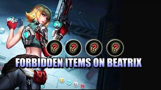 DO NOT USE THESE ITEMS ON BEATRIX - MOBILE LEGENDS BEATRIX ITEM GUIDE