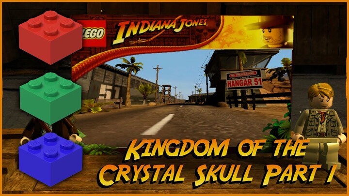LEGO Indiana Jones 2: The Adventure Continues | CRYSTAL SKULL PART 1 - Red, Green, & Blue Bricks