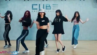 (G)I-DLE《HANN》正面高清练习室(超清)