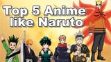 Top 5 Anime Like Naruto (Hindi)