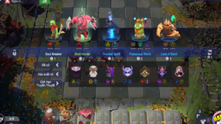 Auto chess Mobile - Loạn Anh Hừng Thời Thế Đảo Điên Với GOD WARLOCK Không Cần 5