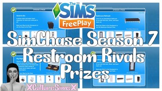Sims Freeplay 📺🏃🏽‍♀️| Sim Chase SE. 7 | RESTROOM RIVALS PRIZES | 🛁 ( Early Access )