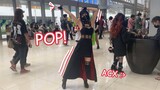 dancing POP! at an anime convention