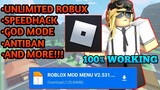 Roblox Mod Menu, Unlimited Robux, Fly, Speed Hack