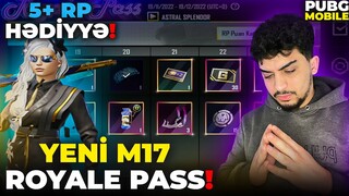 YENI SEZON, 🇦🇿 M17 ROYALE PASS 😍 🇹🇷 RP HEDIYYE ..! HEYIF EZYETIMIZDEN 😕 | PUBG MOBILE