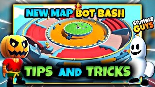 New Map Bot Bash Gameplay and Tips and Tricks | Stumble Guys 0.41Beta #stumbleguys #reyjugaming