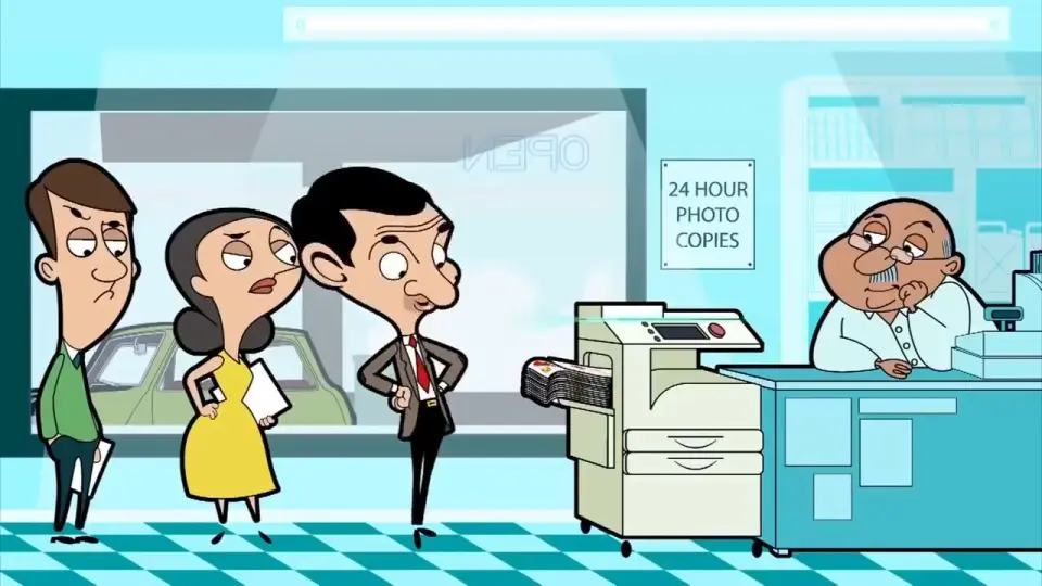 Mr Bean Cartoon Episode Pizza Bean - Bilibili
