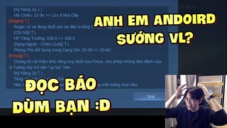 Tốp Mỡ | ĐỌC BÁO DÙM BẠN: UPDATE 1.6.34 BUFF ROGER, NERF HAYA, ANH EM ANDROID SƯỚNG VỜ LỜ :( | MLBB