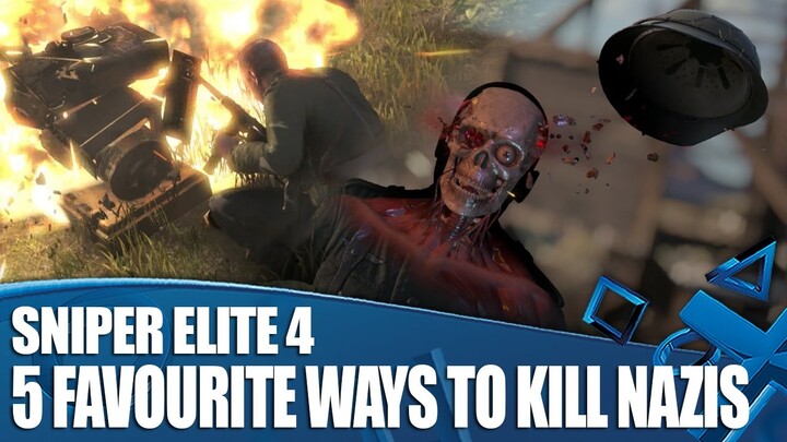 Sniper Elite 4 New Gameplay - Our 5 Favourite Ways To Kill Nazis