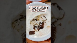 2 Ingredients Ice Cream| Hello Ice cream #easyrecipe #icecream #metskitchen #2ingredientsicecream