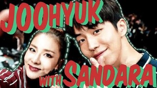 Nam Joohyuk with Sandara