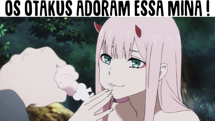 ESSA MINA É MALUCA ! Análise Mil Grau ( ZUEIRA ANIME ) DARLING IN THE FRANXX