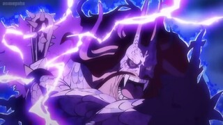 luffy vs kaido splits the heaven