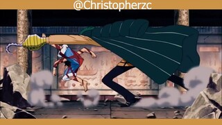 [ONE PIECE]LUFFY VS CROCODILE AMV INDUSTRY BABY- Hạ gục vua của sa mạc #anime #schooltime