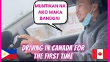 FIRST TIME DRIVER IN CANADA 🎉| BUHAY SA CANADA🇨🇦  | PINOY SA CANADA 🇵🇭