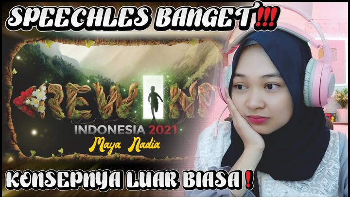 REACTION REWIND INDONESIA 2021 | TERHARU BANGET MELIHATNYA || Maya Nadia React Rewind Indonesia 2021