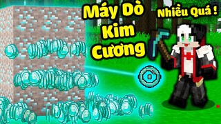 REDHOOD CHẾ TẠO THÀNH CÔNG MÁY DÒ KIM CƯƠNG TRONG MINECRAFT*REDHOOD THỬ THÁCH 24 GIỜ TÌM KIM CƯƠNG