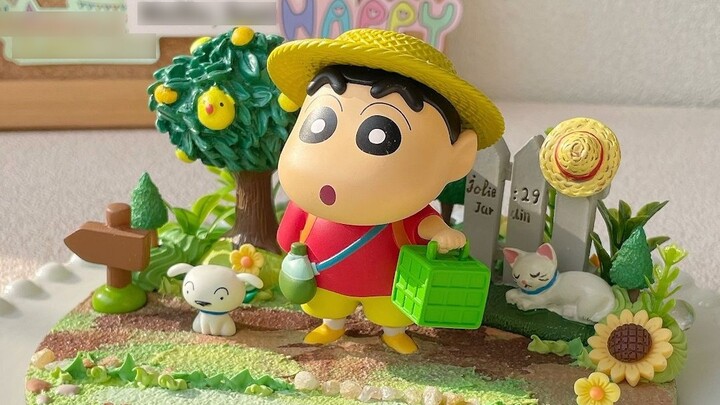 First time sending Crayon Shin-chan’s cream glue phone holder