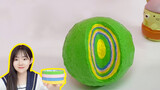 Challenge - using colored tape to make a tape ball, took 2 whole days!
